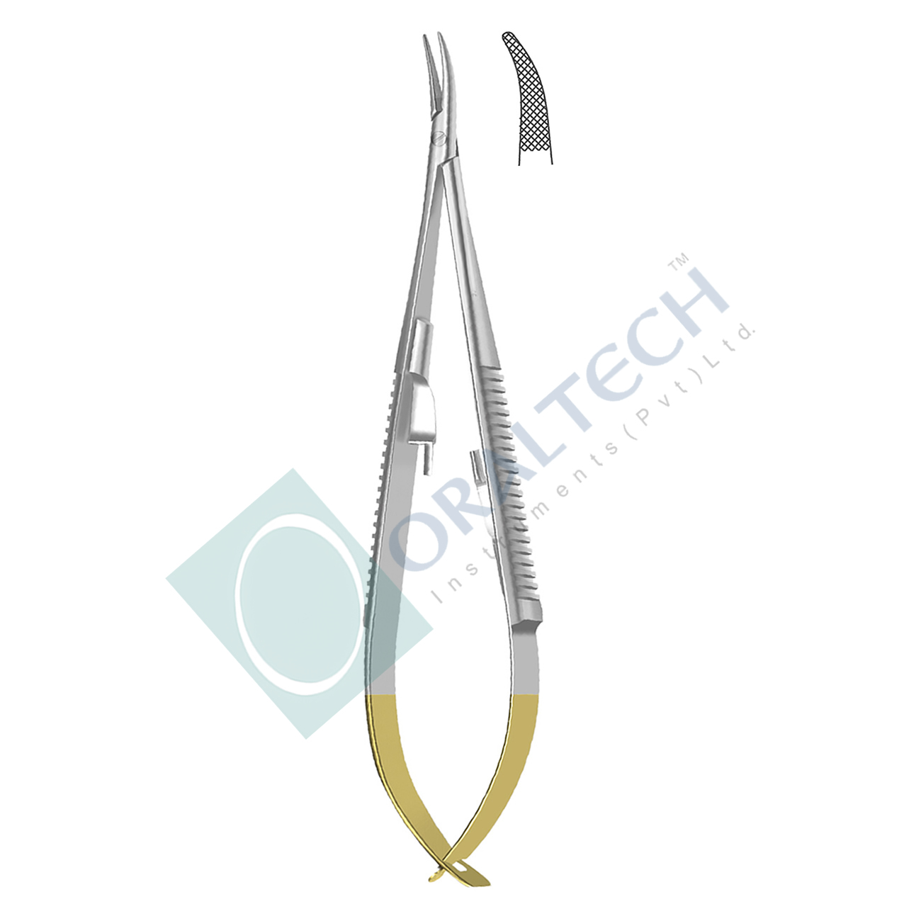 Castroviejo Needle Holders Curved