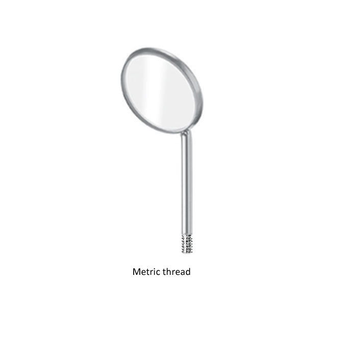 Magnifying Metric thread Mouth Mirror