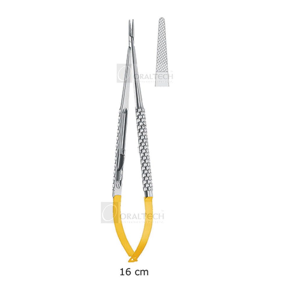 Castroviejo TC Needle Holder